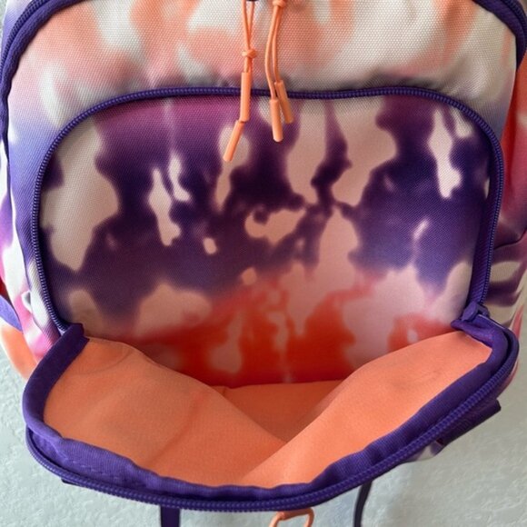 Ecotech Orange and Purple Bag with Tie-Dye Design - Picture 6 of 10